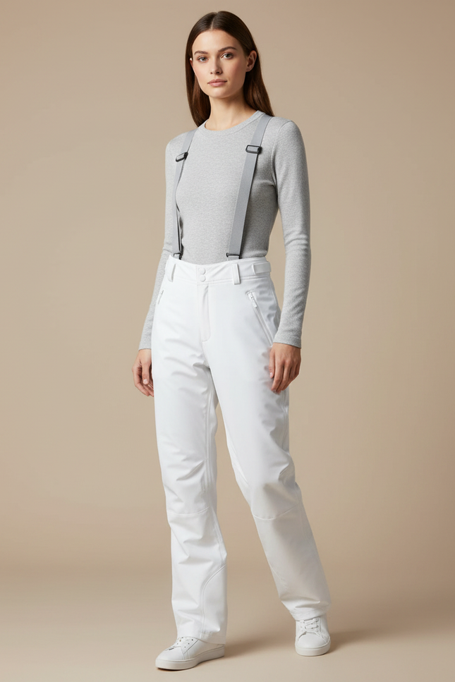 Pantalon De Pluie Ff3c - Blanc Polyester
