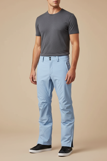 Pantalon De Pluie Bleu Clair Ample Imperméable Homme - Polyester