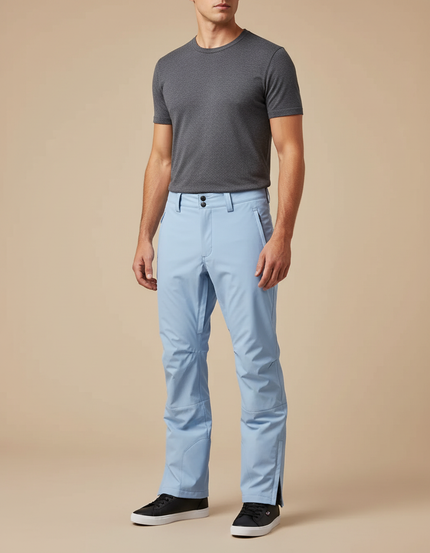 Pantalon De Pluie Bleu Clair Ample Imperméable Homme - Polyester