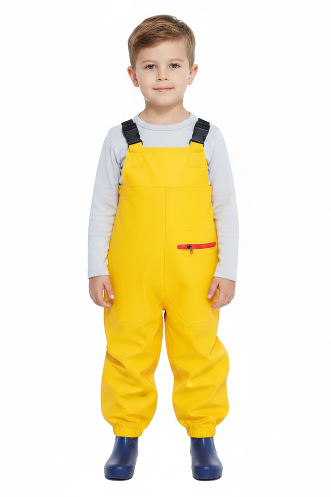 Pantalon De Pluie De Chasse - Jaune Polyester