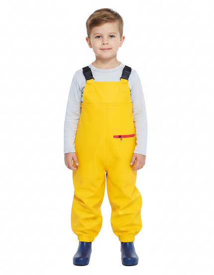 Pantalon De Pluie De Chasse - Jaune Polyester