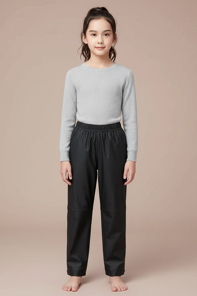 Pantalon De Pluie E889 - Noir Polyester