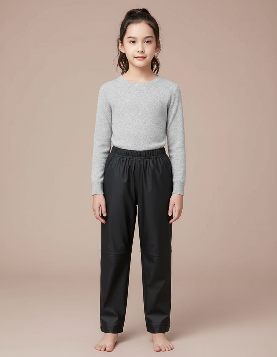 Pantalon De Pluie E889 - Noir Polyester