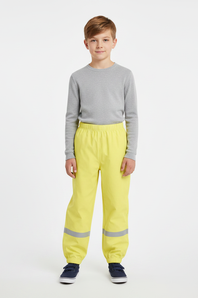 Pantalon De Pluie Jaune Fluo - Polyester