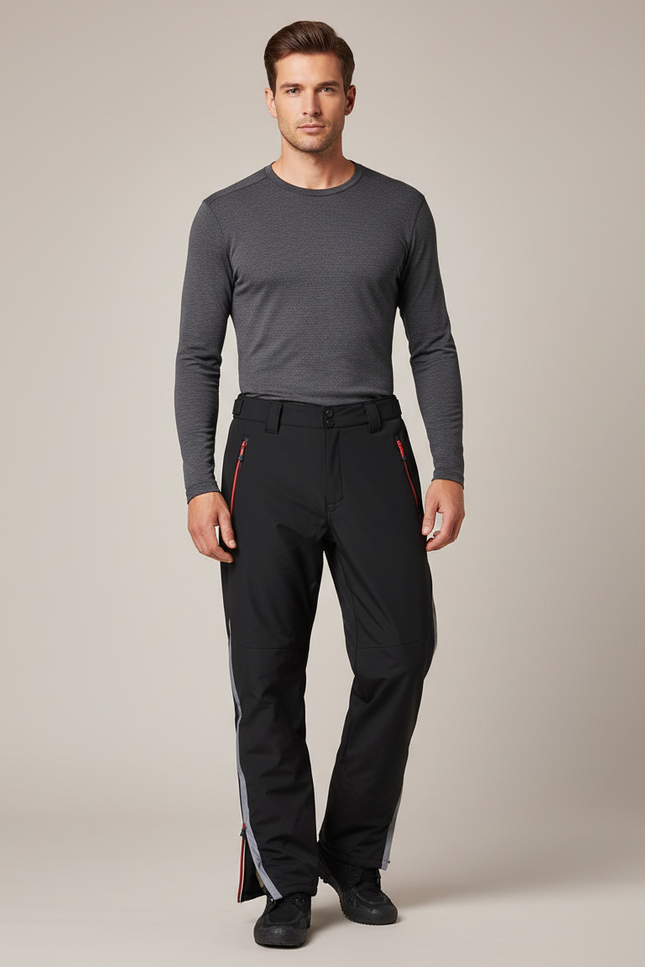 Pantalon Pluie Adulte - Noir Polyester