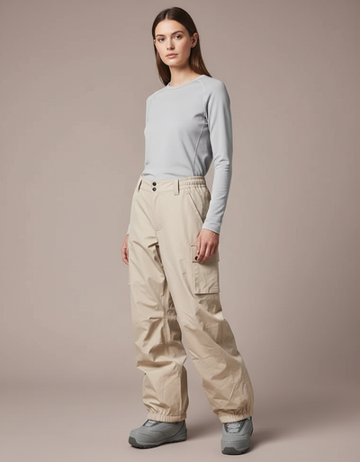 Pantalon De Pluie Femme Kaki