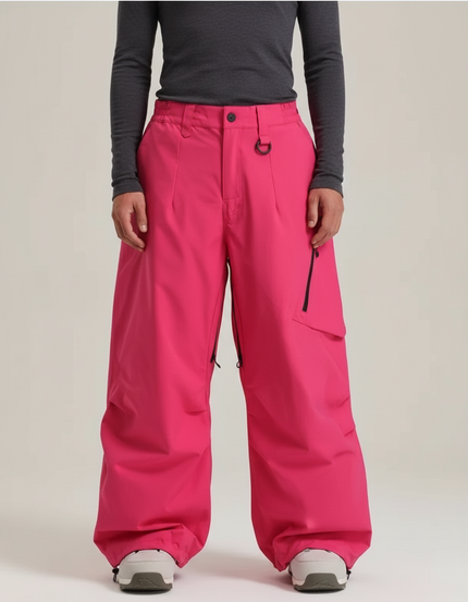 Pantalon De Pluie Rose Ample Imperméable Unisexe Sport - Polyester