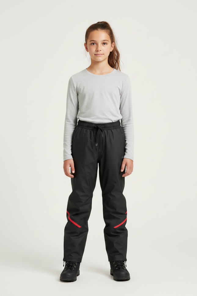 Veste Et Pantalon De Pluie - Noir Polyester