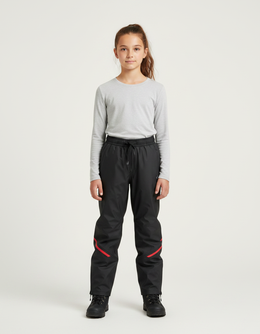 Veste Et Pantalon De Pluie - Noir Polyester
