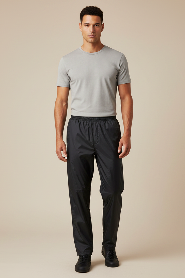 Pantalon Pluie Noir - Polyester