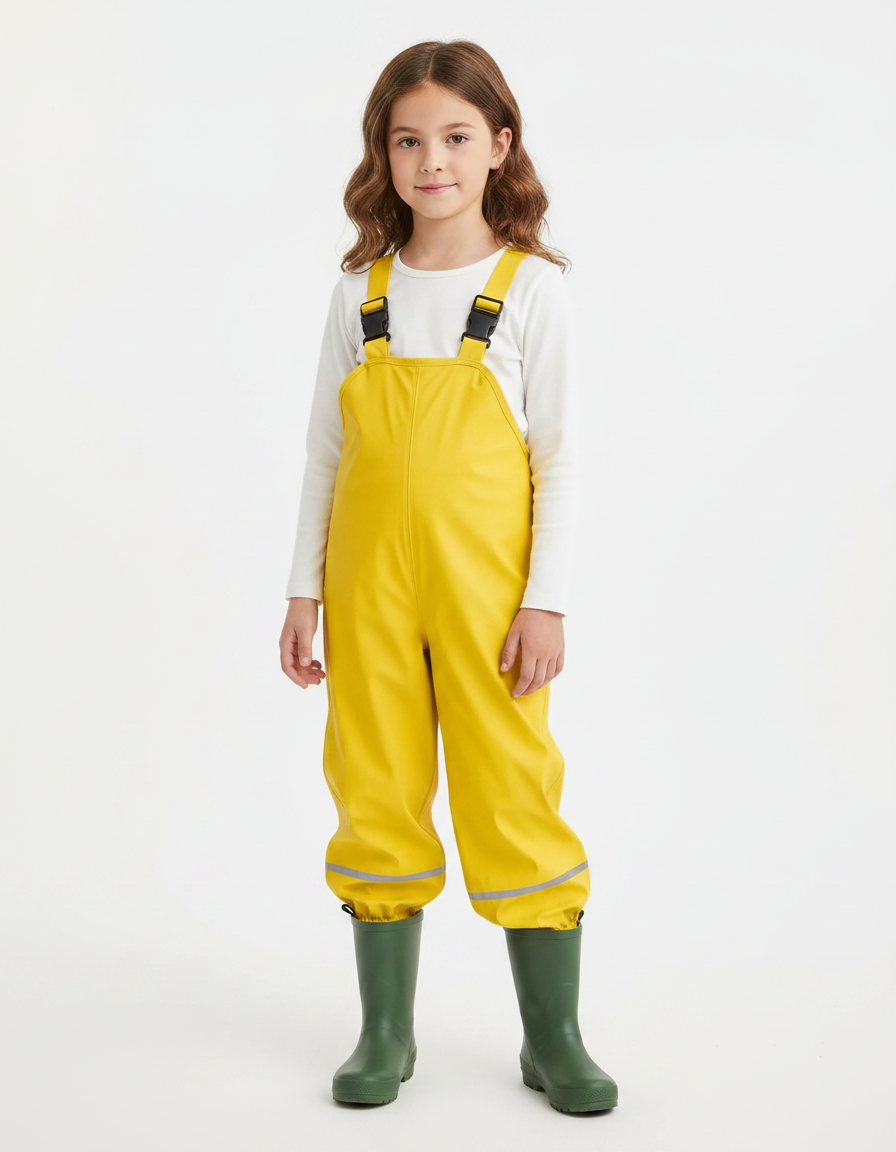 Pantalon Pluie Jaune - Polyester