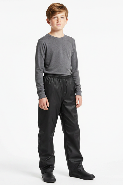 Pantalon De Pluie Chasse - Noir Polyester
