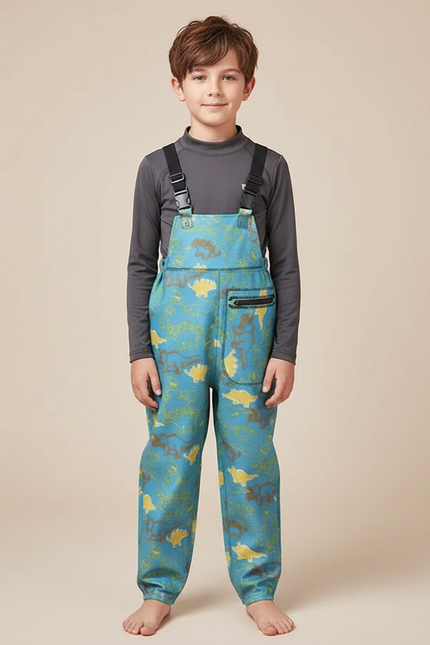 Pantalon De Pluie Marin - Bleu Polyester