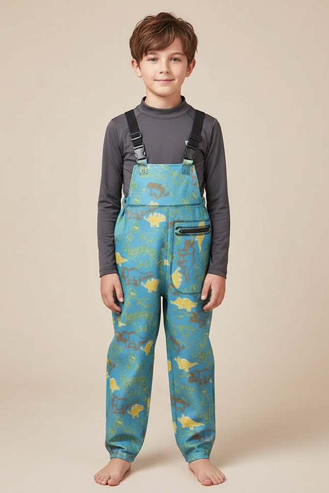 Pantalon De Pluie Marin - Bleu Polyester