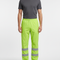 Pantalon De Pluie Fluorescent Réfléchissant Imperméable Unisexe - Vert Polyester