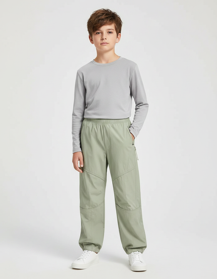 Pantalon De Pluie Vert Ample Imperméable Enfant Sport - Polyester