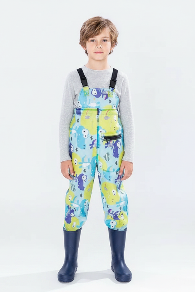 Pantalon Pluie Peche - Imprimé Polyester