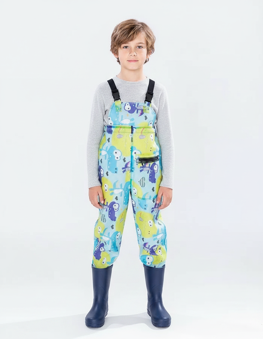 Pantalon Pluie Peche - Imprimé Polyester