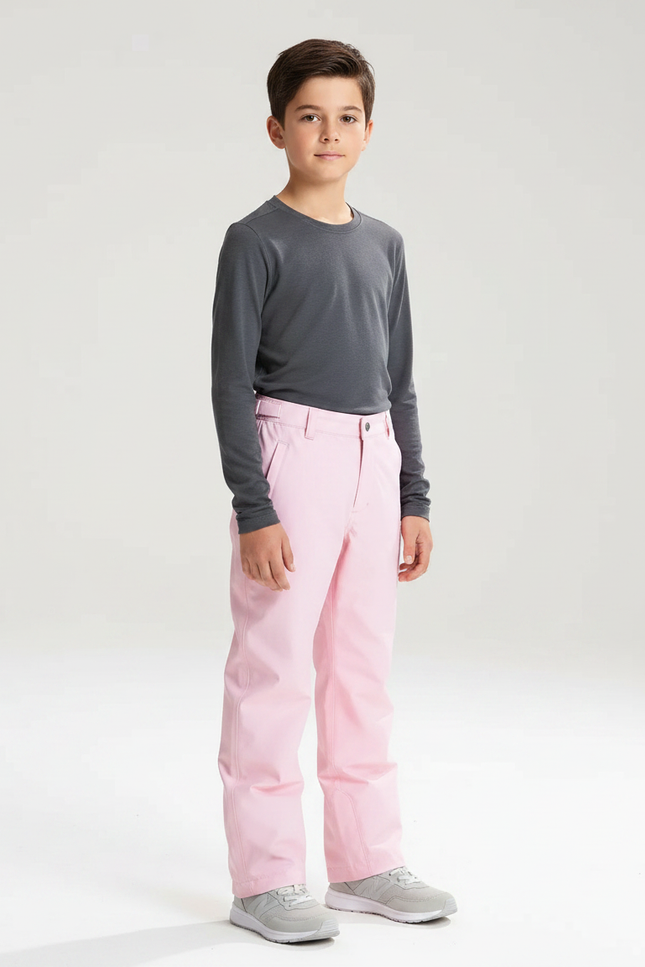 Pantalon De Pluie Rose Imperméable Enfant Ski - Polyester