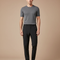 Pantalon De Pluie Noir Homme Élastique Séchage Rapide Décontracté - Polyester