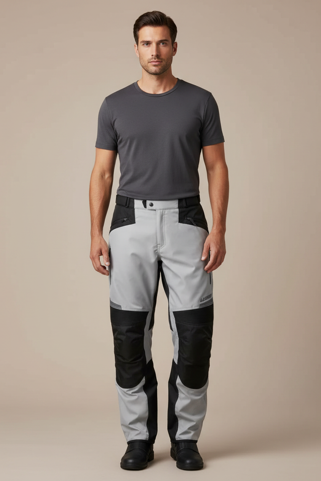 Pantalon Pluie Moto Gore Tex - Gris Polyester