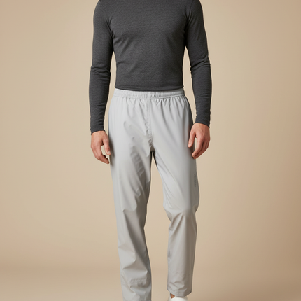 Pantalon Pluie Golf - Gris Polyester