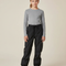 Pantalon De Pluie 004f - Noir Polyester