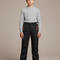 Pantalon De Pluie Noir Imperméable Enfant Cargo Zippé - Polyester