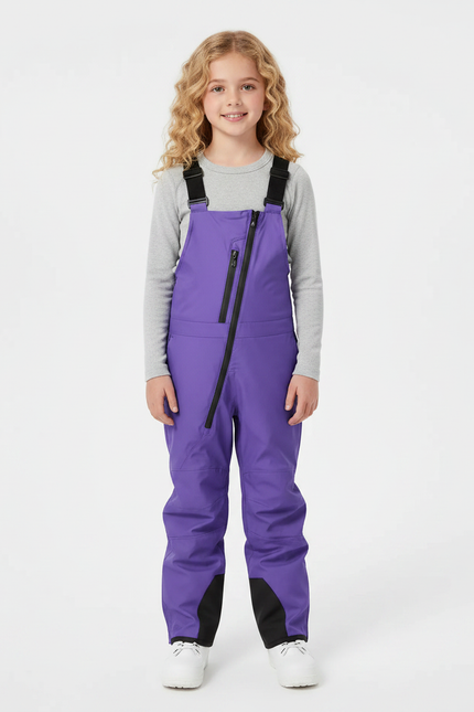 Pantalon De Pluie Violet Imperméable Ample Enfant - Polyester