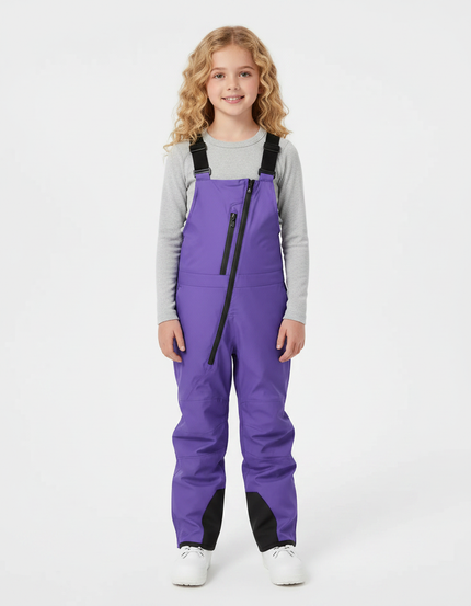 Pantalon De Pluie Violet Imperméable Ample Enfant - Polyester