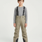 Pantalon De Pluie Kaki Imperméable Bretelles Enfant - Polyester