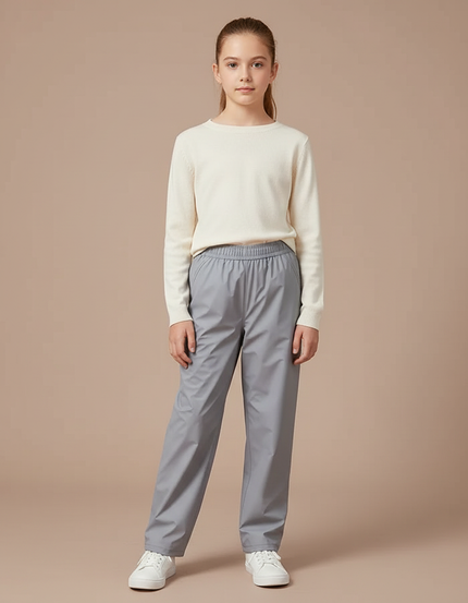 Pantalon De Pluie 6b73 - Gris Polyester