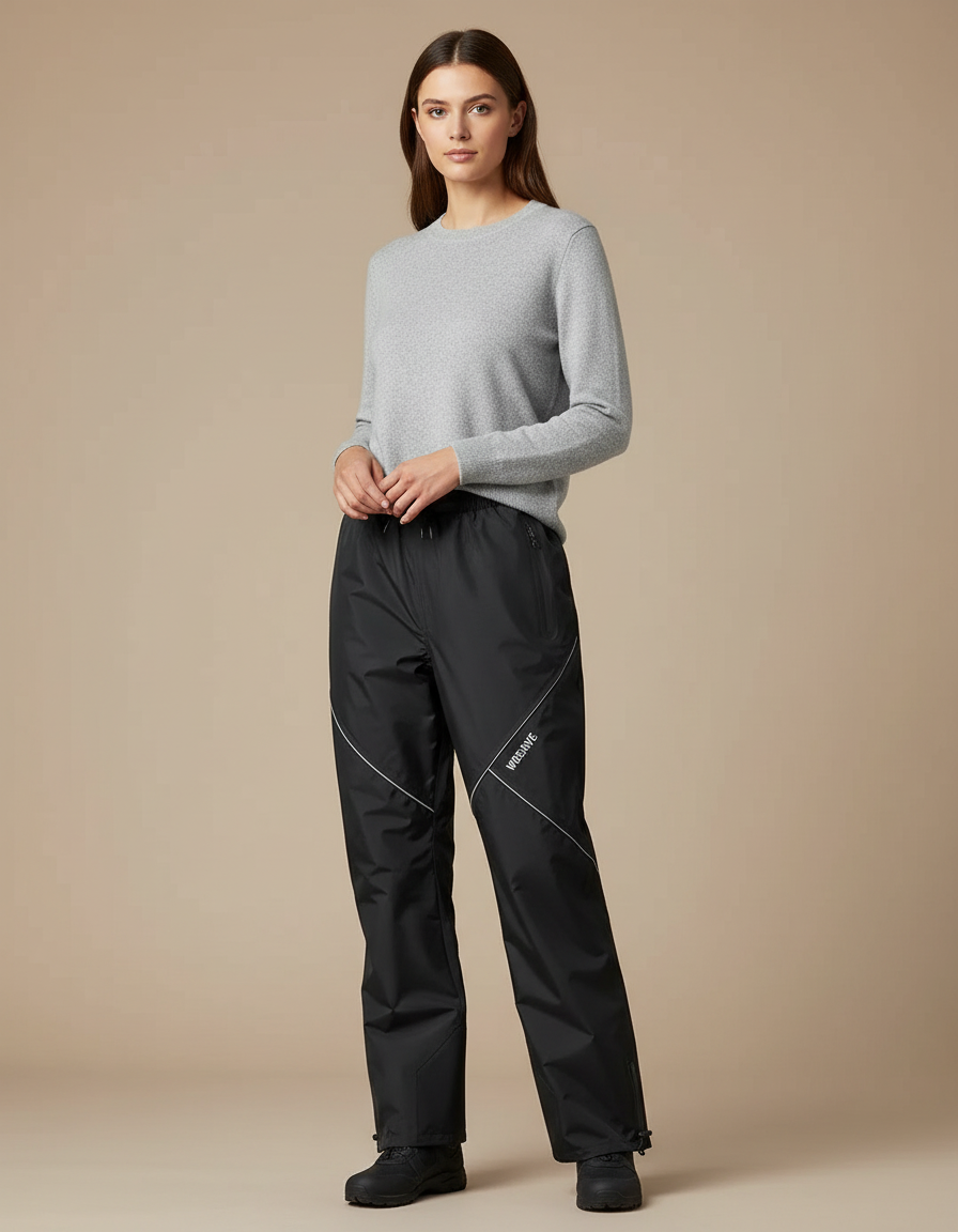 Protège Pantalon De Pluie - Noir Polyester