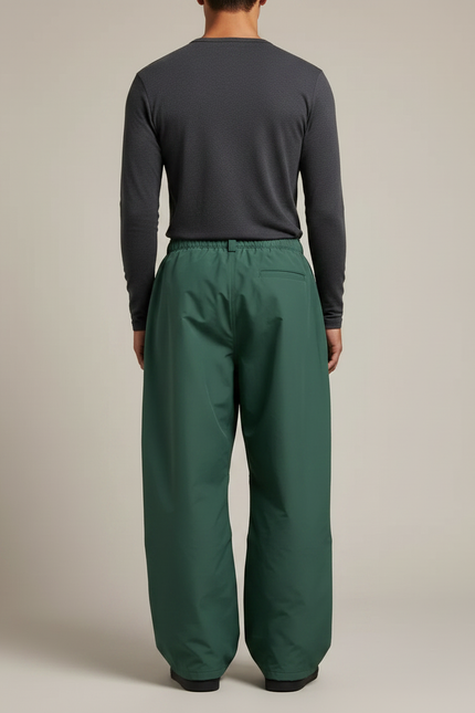 Pantalon De Pluie Homme Grande Taille - Vert Polyester - vue 2