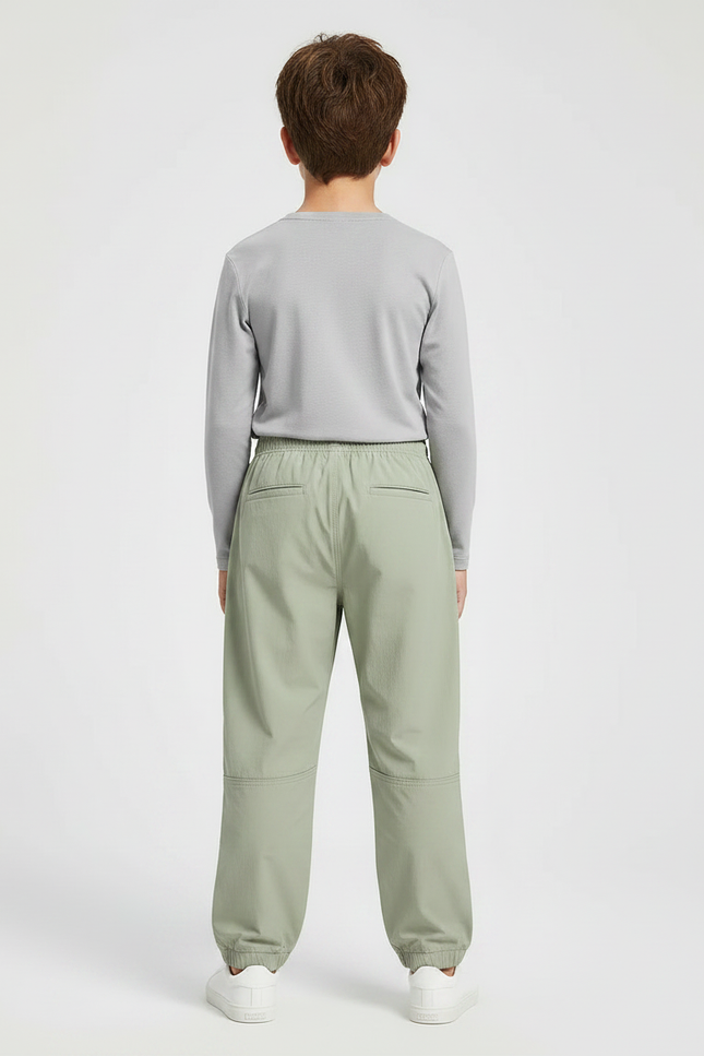 Pantalon De Pluie Vert Ample Imperméable Enfant Sport - Polyester - vue 2