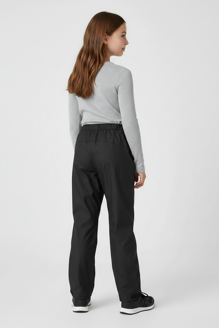Pantalon De Pluie Noir Imperméable Classique Enfant - Polyester - vue 2