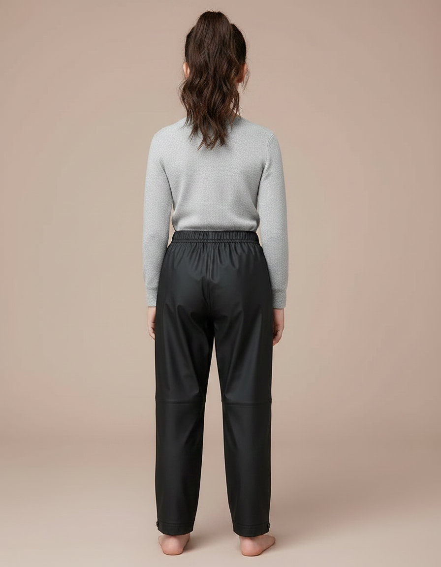 Pantalon De Pluie E889 - Noir Polyester - vue 2