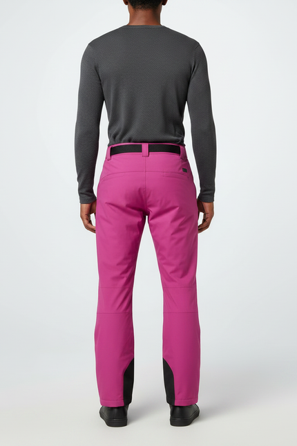 Pantalon De Pluie Fuchsia Ample Imperméable Homme - Rose Polyester - vue 2