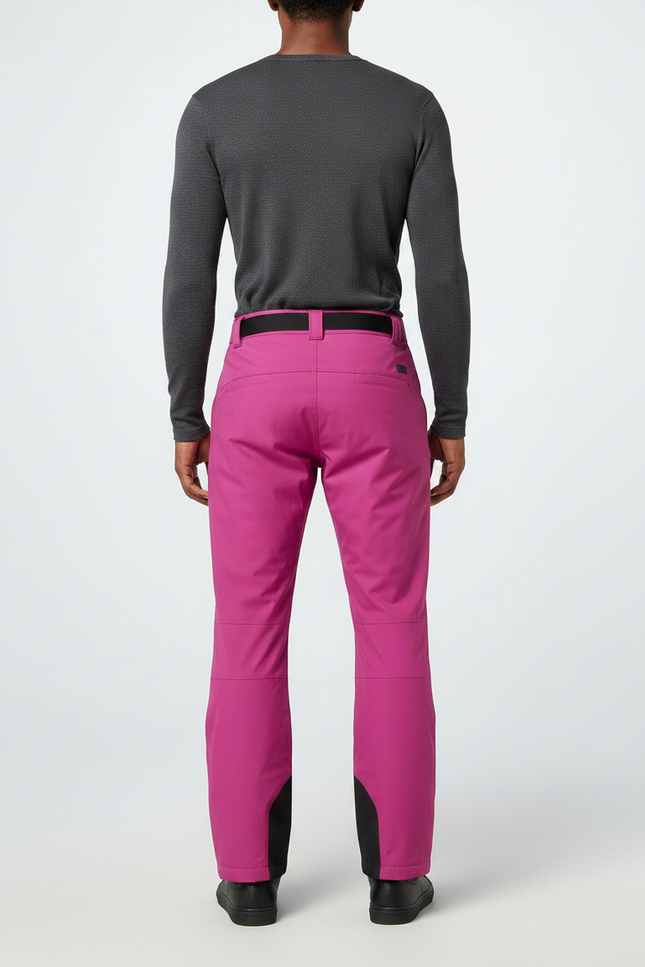 Pantalon De Pluie Fuchsia Ample Imperméable Homme - Rose Polyester - vue 2