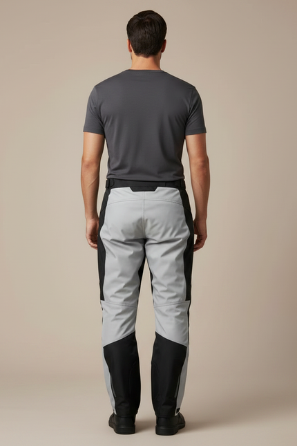 Pantalon Pluie Moto Gore Tex - Gris Polyester - vue 2