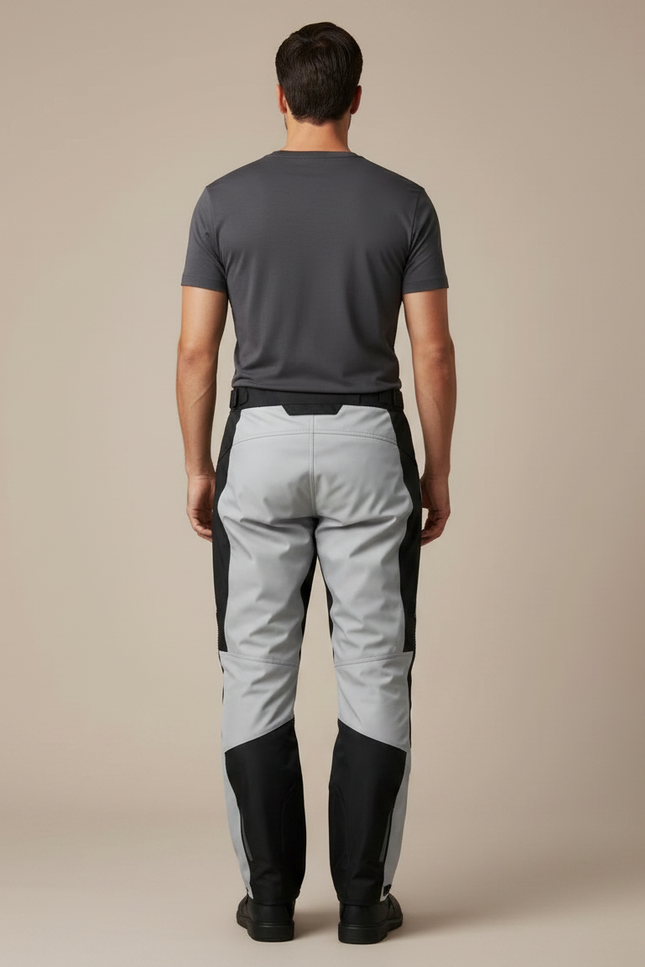 Pantalon Pluie Moto Gore Tex - Gris Polyester - vue 2