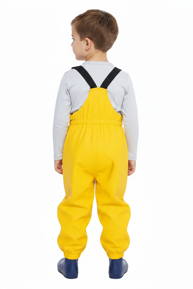 Pantalon De Pluie De Chasse - Jaune Polyester - vue 2