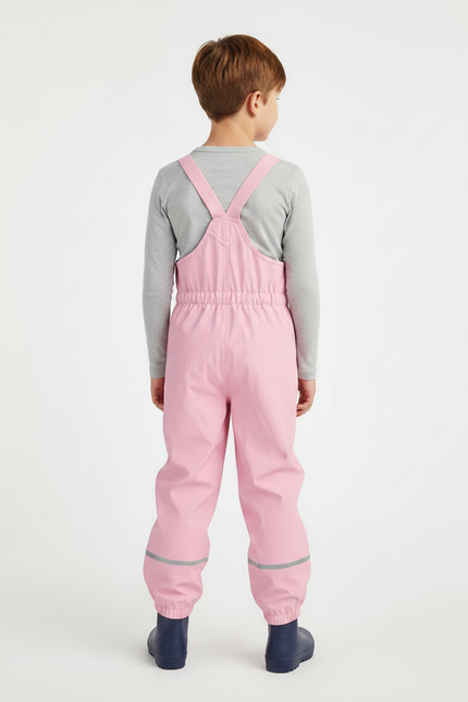 Pantalon De Pluie Ecde - Rose Polyester - vue 2