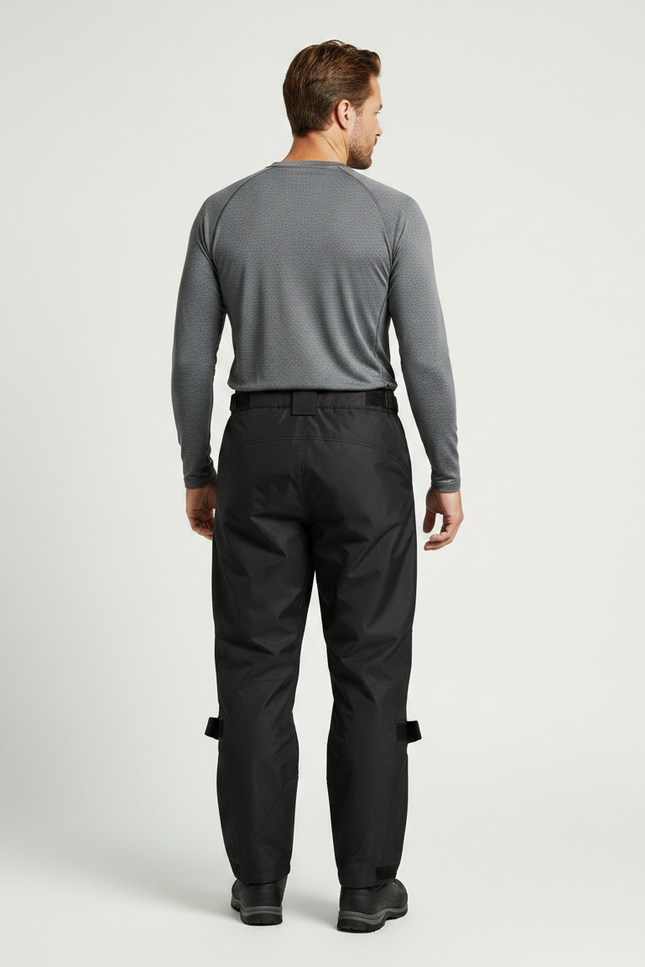 Pantalon De Pluie Travail - Noir Polyester - vue 2