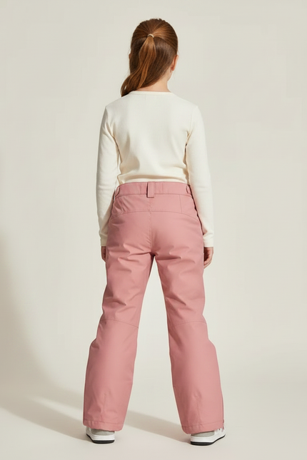 Pantalon De Pluie Rose Ample Imperméable Enfant Ski Hiver - Polyester - vue 2