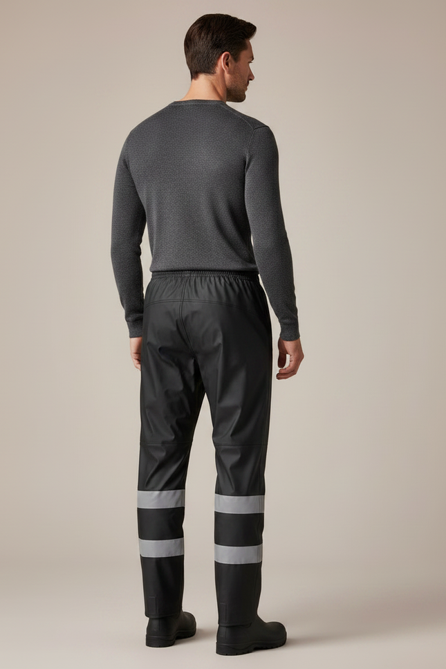 Pantalon De Pluie 114d - Noir Polyester - vue 2