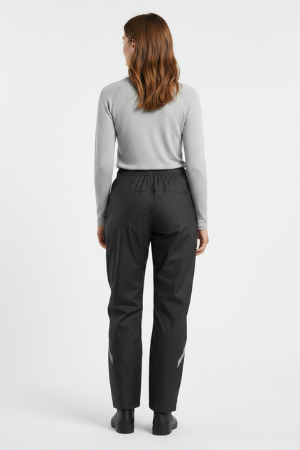 Pantalons De Pluie Femme - Noir Polyester - vue 2
