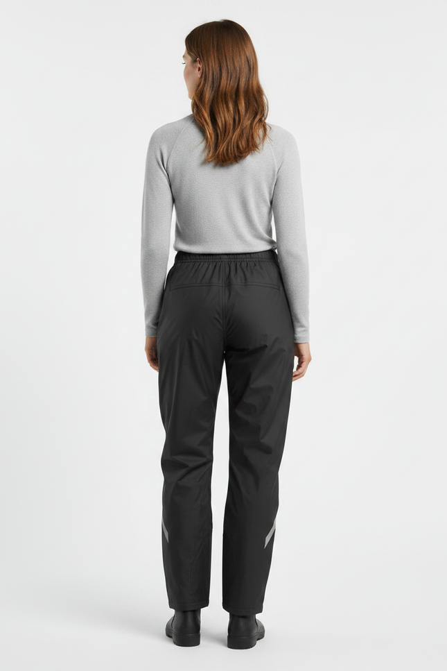 Pantalons De Pluie Femme - Noir Polyester - vue 2