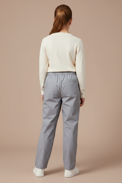 Pantalon De Pluie 6b73 - Gris Polyester - vue 2