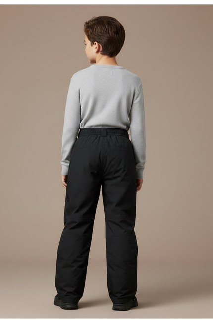 Pantalon De Pluie Noir Ample Imperméable Enfant - Polyester - vue 2